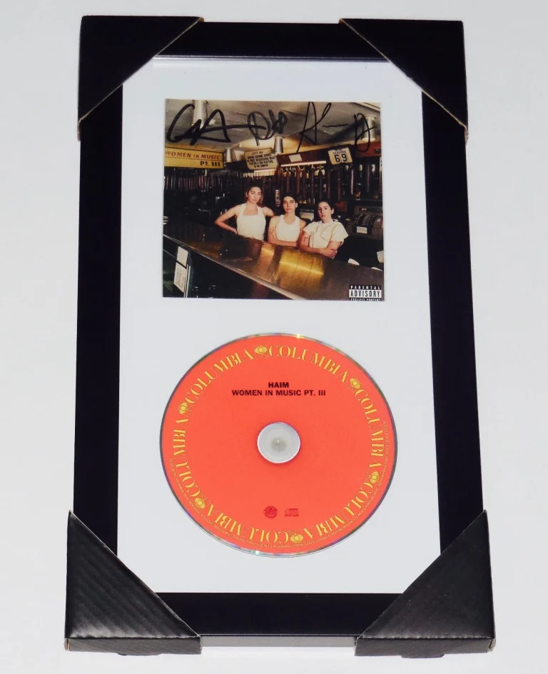 HAIM AUTOGRAPHED 