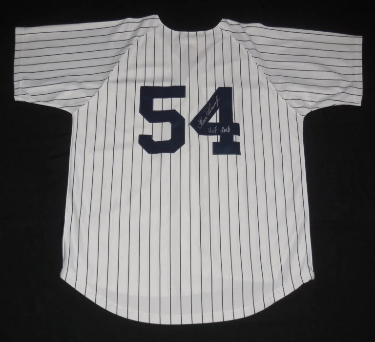 GOOSE GOSSAGE AUTOGRAPHED CUSTOM JERSEY (NEW YORK YANKEES) W/ COA!