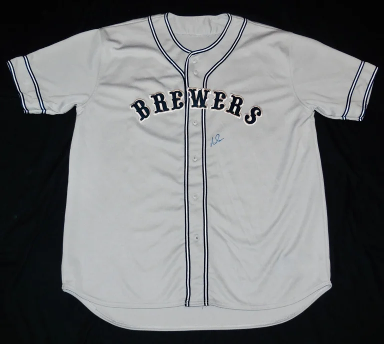 ARAMIS RAMIREZ AUTOGRAPHED CUSTOM JERSEY (MILWAUKEE BREWERS) - 3X ALL-STAR!