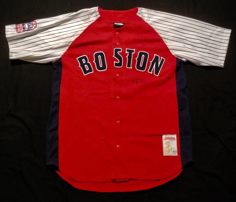JACOBY ELLSBURY AUTOGRAPHED JERSEY (BOSTON RED SOX) - 2007 & 2013 W.S. CHAMPION!