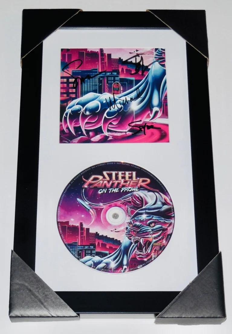 STEEL PANTHER AUTOGRAPHED 