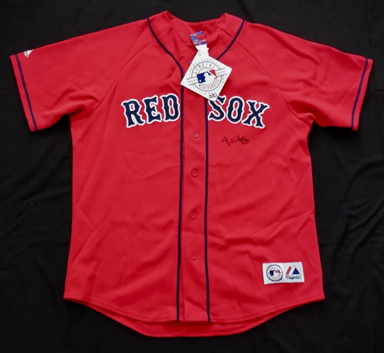 JACOBY ELLSBURY AUTOGRAPHED JERSEY (BOSTON RED SOX) - W/ COA!