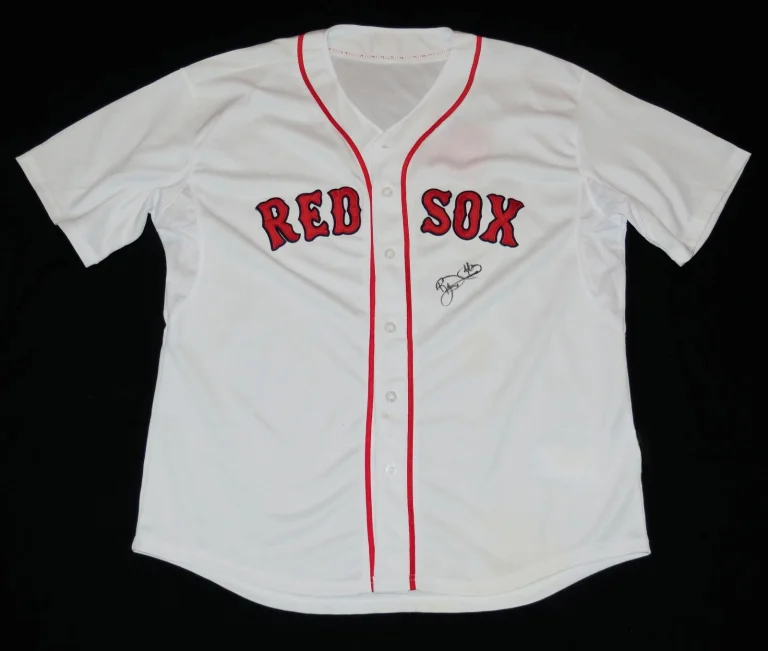 RYAN DEMPSTER AUTOGRAPHED CUSTOM JERSEY (BOSTON RED SOX) - 2013 W.S. Champion!
