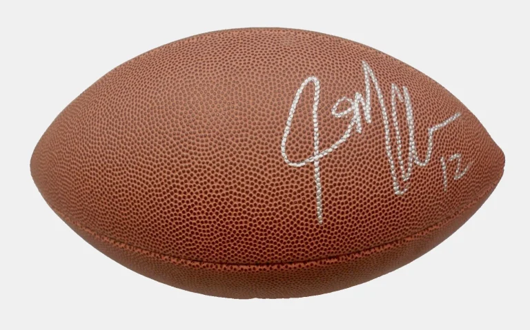 JOSH MCCOWN AUTOGRAPHED WILSON NFL FOOTBALL (QUARTERBACK) - W/ COA!