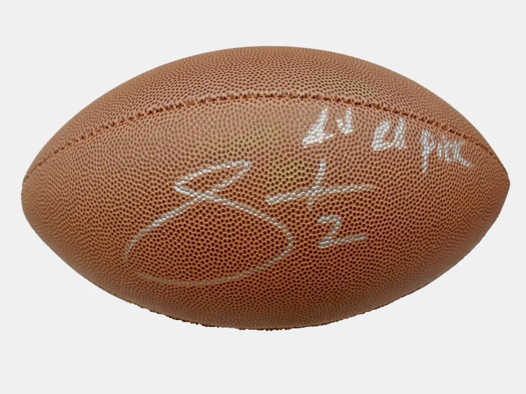 SAMMY WATKINS AUTOGRAPHED WILSON NFL FOOTBALL (BUFFALO BILLS) - W/ COA!