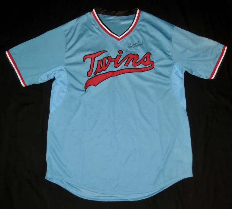 JACK MORRIS AUTOGRAPHED CUSTOM JERSEY (MINNESOTA TWINS) - HALL OF FAMER!