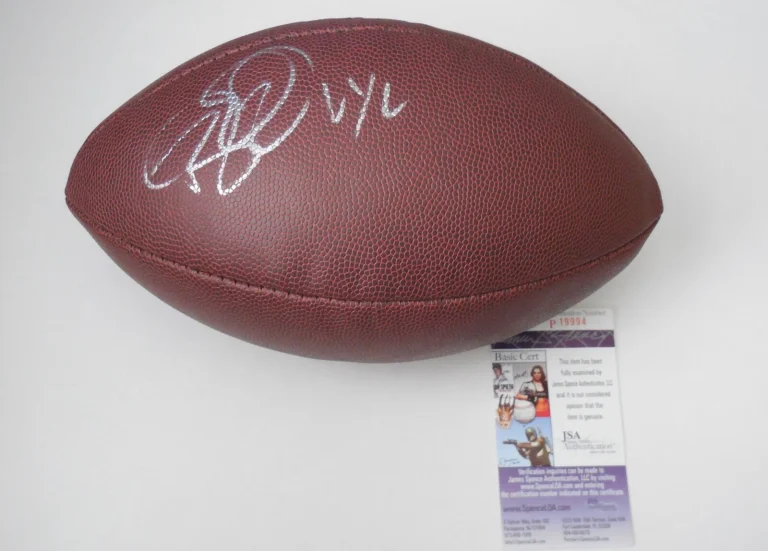BROCK OSWEILER AUTOGRAPHED WILSON NFL FOOTBALL (DENVER BRONCOS) - JSA COA!