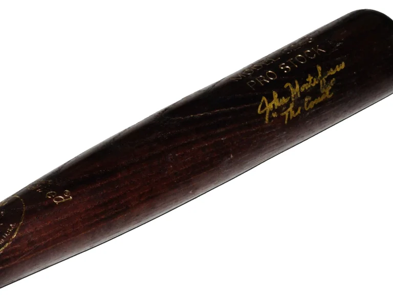 JOHN MONTEFUSCO AUTOGRAPHED BAT (SAN FRANCISCO GIANTS) - S. Training Used Bat!