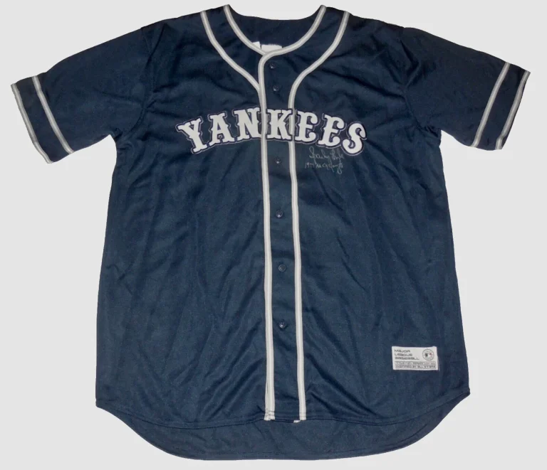 SPARKY LYLE AUTOGRAPHED JERSEY (NEW YORK YANKEES) - 1977 AL CY YOUNG!