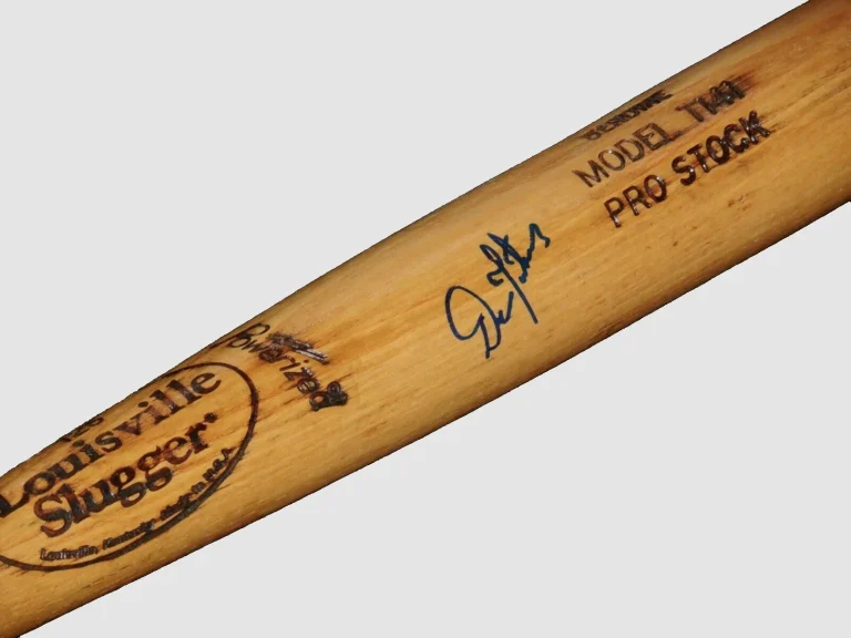 DENNIS MARTINEZ AUTOGRAPHED BAT (EXPOS / ORIOLES) - Spring Training Used Bat!