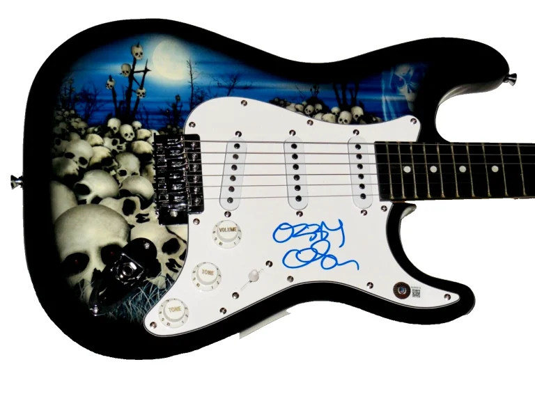 OZZY OSBOURNE AUTOGRAPHED 