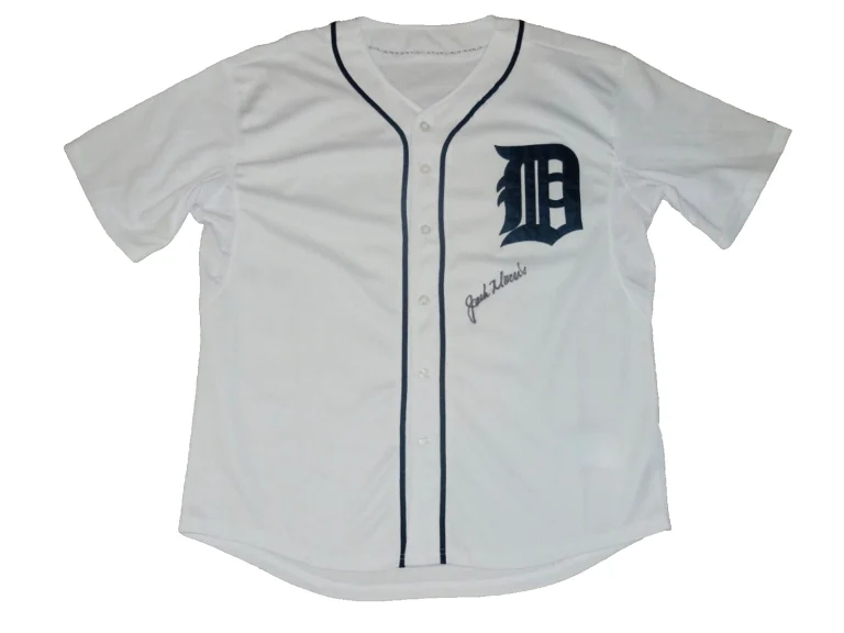 JACK MORRIS AUTOGRAPHED JERSEY (DETROIT TIGERS) - HALL OF FAME 2018!