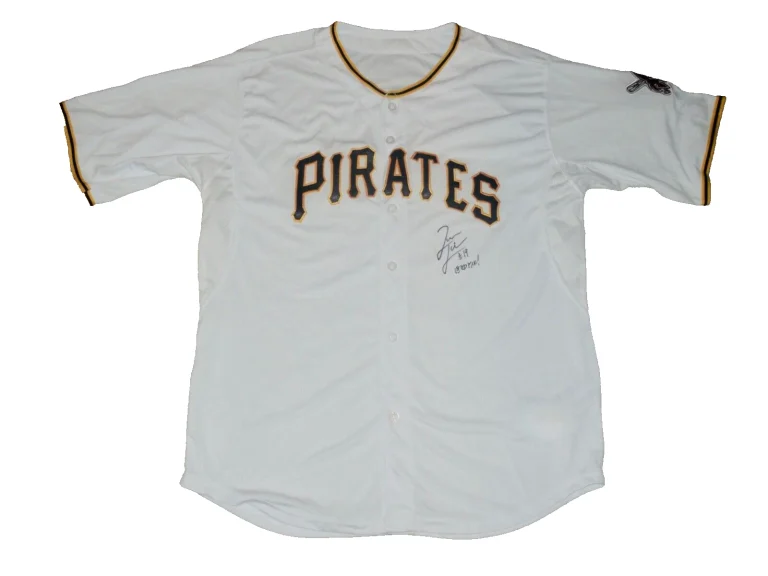 JAMESON TAILLON AUTOGRAPHED JERSEY (PITTSBURGH PIRATES) - 2010 1st ROUND PICK!