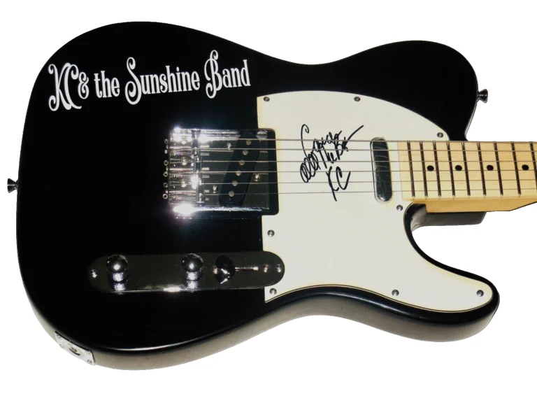 HARRY CASEY AUTOGRAPHED ELECTRIC GUITAR (KC AND THE SUNSHINE BAND) - W/ COA!