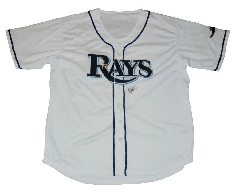 WIL MYERS AUTOGRAPHED JERSEY (TAMPA BAY RAYS) - 2013 ROOKIE OF THE YEAR!