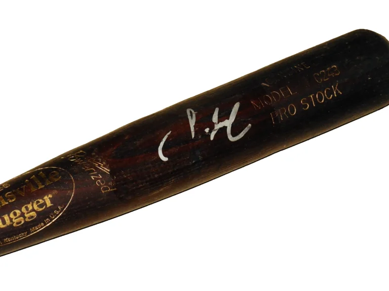 MIGUEL SANO AUTOGRAPHED BAT (MINNESOTA TWINS) - Spring Training Used Bat!