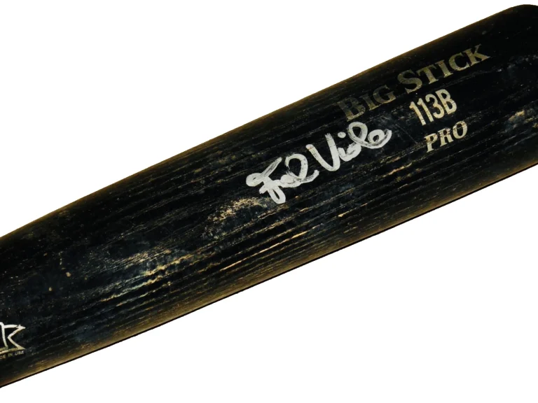 FRANK VIOLA AUTOGRAPHED BAT (MINNESOTA TWINS) - Spring Training Used Bat!