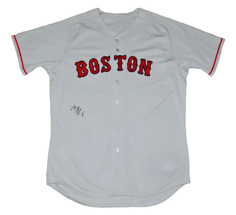 CARL CRAWFORD AUTOGRAPHED JERSEY (BOSTON RED SOX) - 4X MLB ALL-STAR!