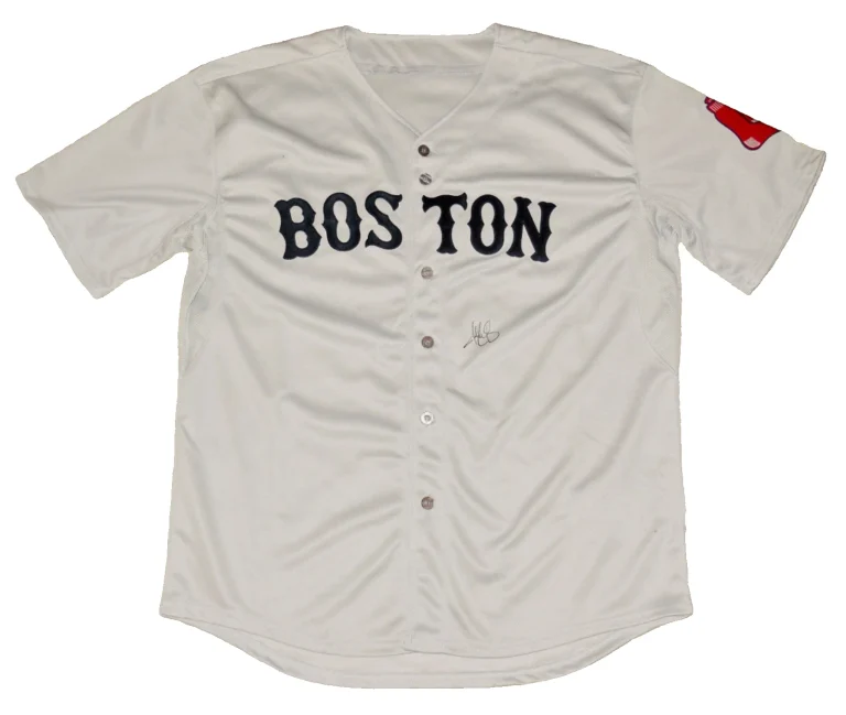 JOHN LACKEY AUTOGRAPHED JERSEY (BOSTON RED SOX) - 2013 W.S. CHAMPION!