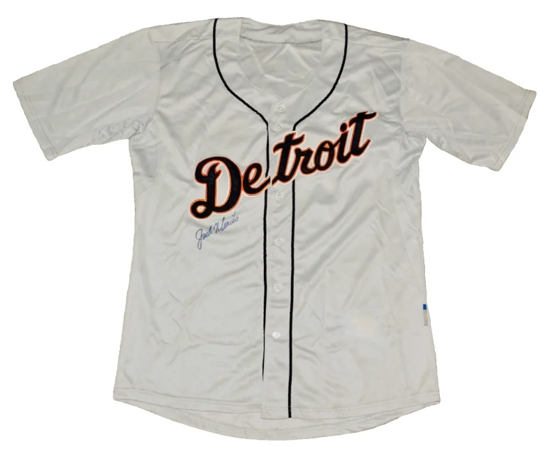 JACK MORRIS AUTOGRAPHED JERSEY (DETROIT TIGERS) - HALL OF FAME 2018!