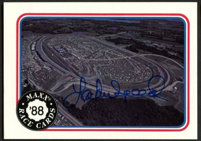 Lake Speed #91 signed autograph auto 1988 Maxx NASCAR Racing Trading Card