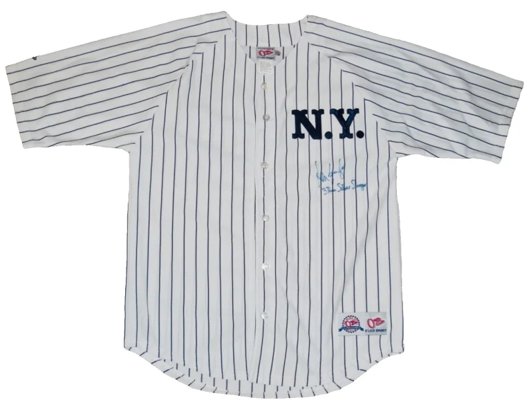 DON BAYLOR AUTOGRAPHED JERSEY (NEW YORK YANKEES) - 3X SILVER SLUGGER!