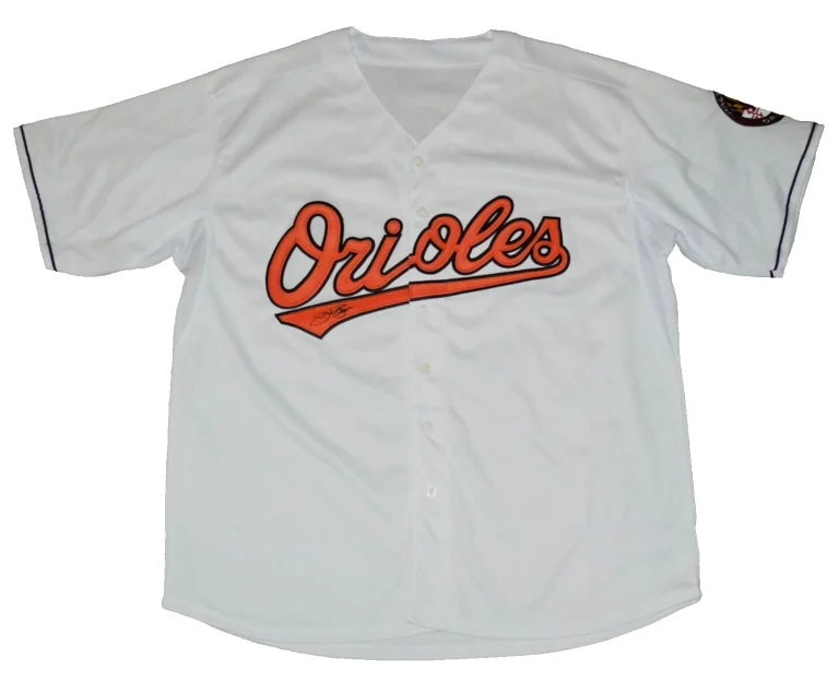JIM PALMER AUTOGRAPHED JERSEY (BALTIMORE ORIOLES) - 1990 HALL OF FAME!