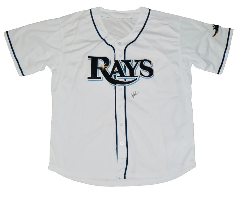 WIL MYERS AUTOGRAPHED JERSEY (TAMPA BAY RAYS) - 2013 ROOKIE OF THE YEAR!