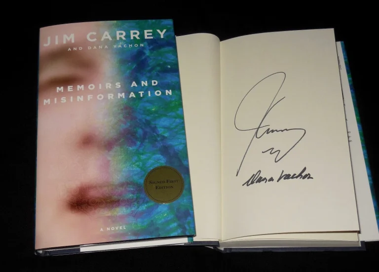 JIM CARREY AUTOGRAPHED 