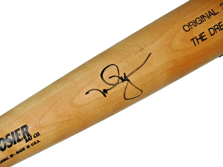 MARK MCGWIRE AUTOGRAPHED HOOSIER BAT (CARDINALS / ATHLETICS) - W/ COA!