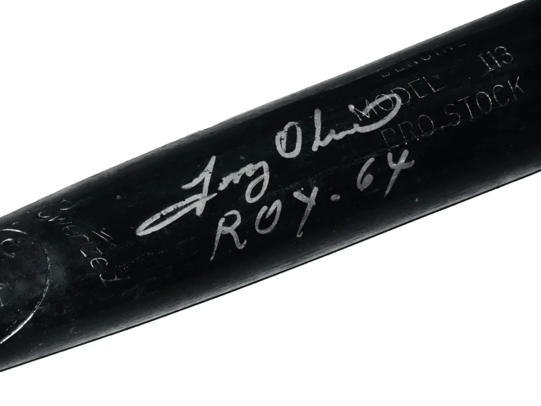 TONY OLIVA AUTOGRAPHED BAT (MINNESOTA TWINS) - Spring Training Used Bat!
