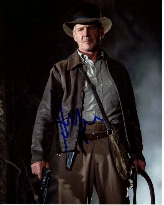 HARRISON FORD signed autographed 8x10 INDIANA JONES photo
