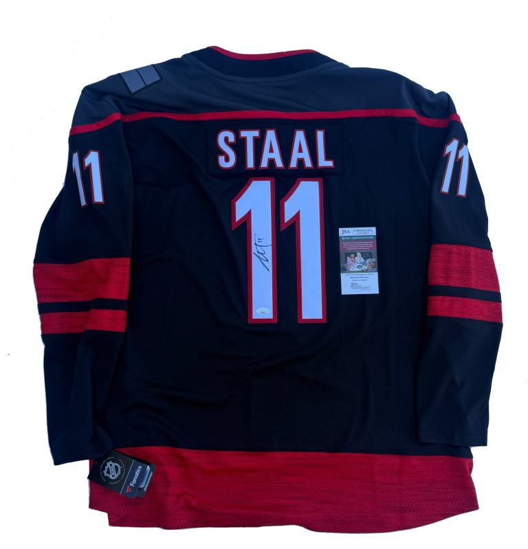 Jordan Staal Signed Carolina Hurricanes Fanatics 4XL Jersey NWT JSA COA