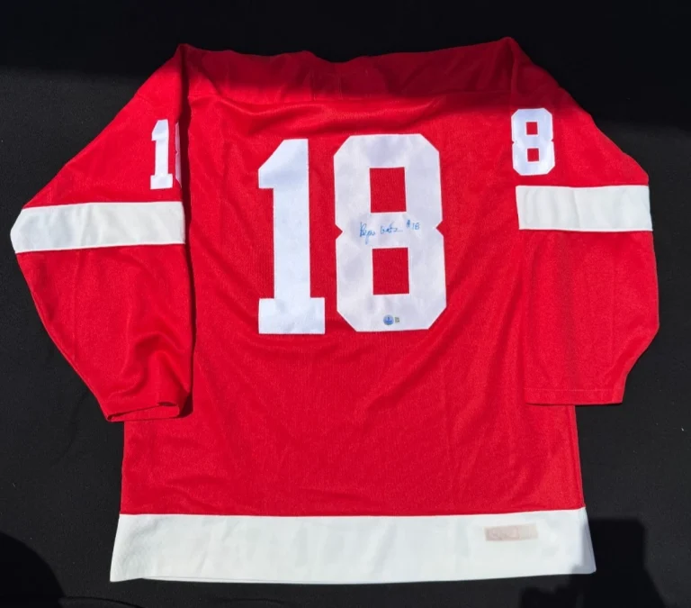 Bryan Watson Signed Detroit Red Wings XL CCM Jersey NWOT Beckett COA