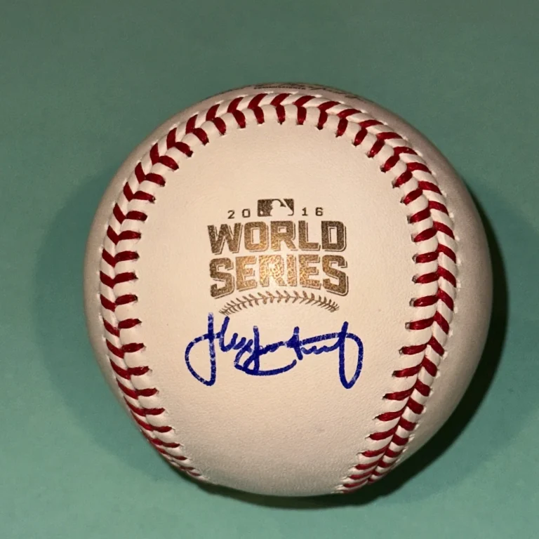 JAKE ARRIETA (Cubs) Signed Official 2016 WORLD SERIES Baseball
