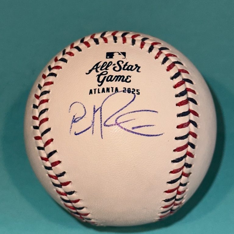 BRENT ROOKER (Oakland A's) Signed Official 2025 ALL-STAR Baseball Beckett (BAS)