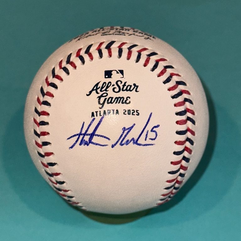 HUNTER GOODMAN (Rockies) Signed Official 2025 ALL-STAR Baseball Beckett (BAS)