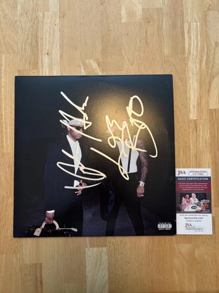 Future Hendrix SIGNED AUTOGRAPHED “We Don't Trust You” Vinyl Future Rap JSA COA