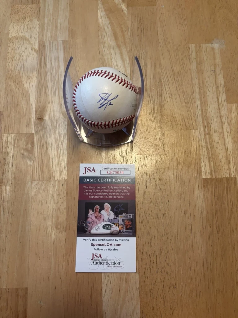 Winnie Harlow Signed  Autographed Baseball. SI Model. Kyle Kuzma. Rare. JSA Coa