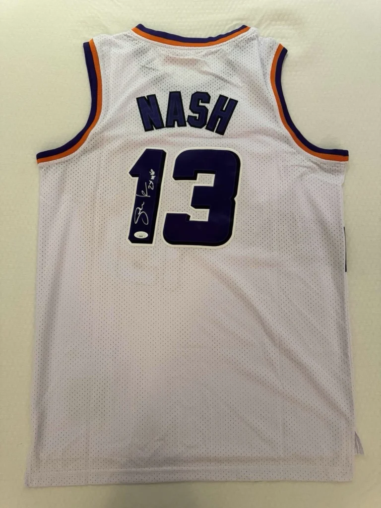 Steve Nash Phoenix Suns Signed Autographed  Jersey “2x MVP” JSA COA