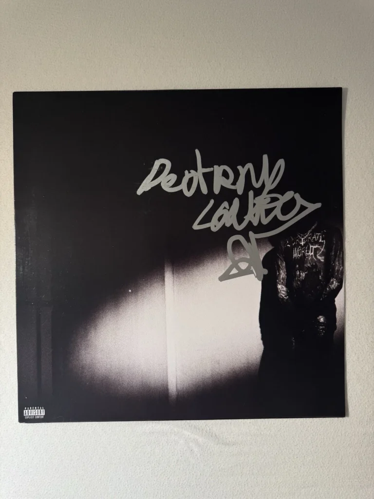 DESTROY LONELY RAPPER SIGNED 'NO STYLIST' ALBUM VINYL RECORD BECKETT COA