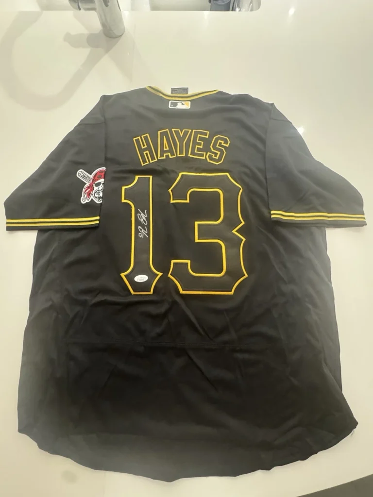 Ke’Bryan Hayes Pittsburgh Pirates Signed Jersey JSA COA