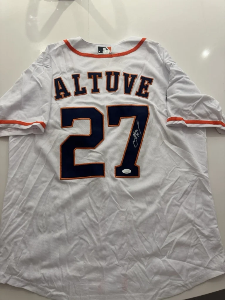 Jose Altuve Houston Astros Signed Autographed Jersey JSA COA