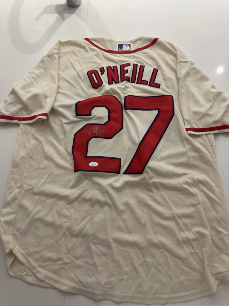 Tyler Oneill St. Louis Cardinals Signed Autographed Jersey JSA COA