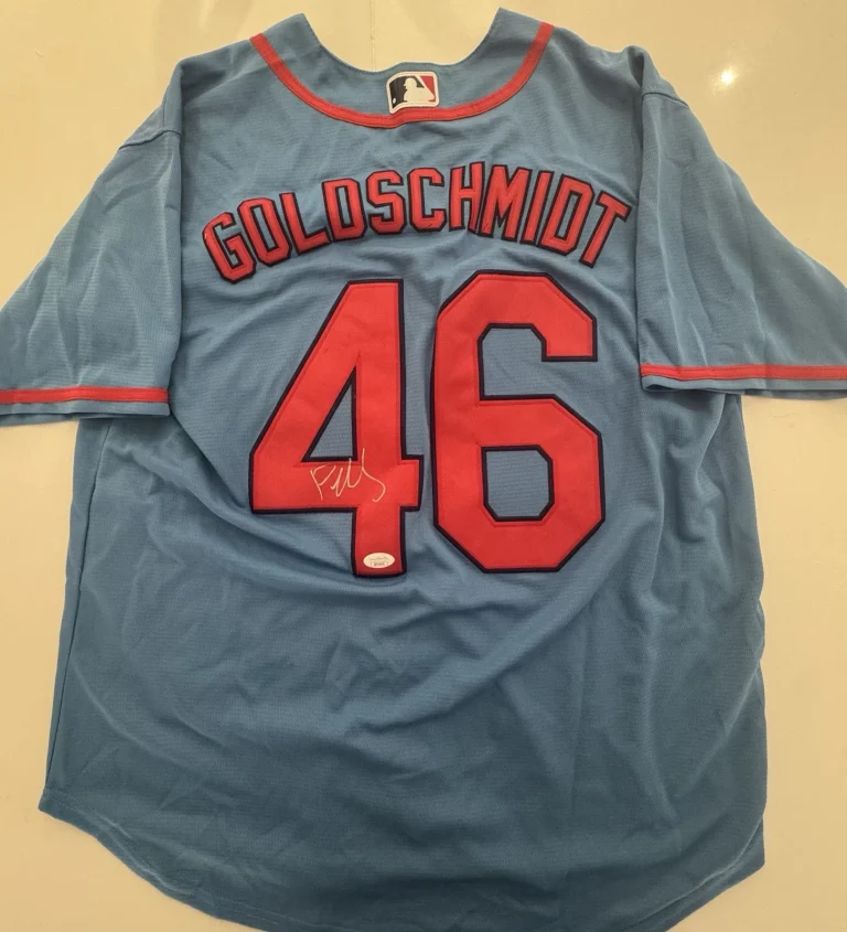 Paul Goldschmidt St Louis Cardinals Autographed Jersey JSA COA