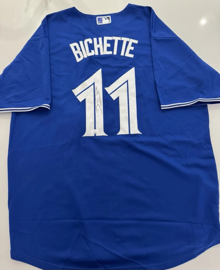Bo Bichette Toronto Blue Jays Autographed Jersey JSA COA READ