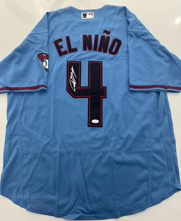 Ketel Marte Arizona Diamondbacks Autographed EL NIÑO Jersey JSA COA