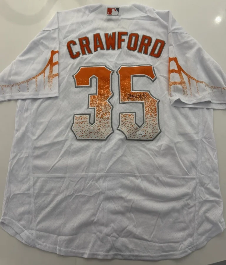 Brandon Crawford San Francisco  Giants Autographed Jersey Star JSA