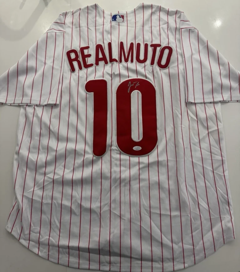 JT Realmuto Philadelphia Phillies Signed Jersey JSA COA