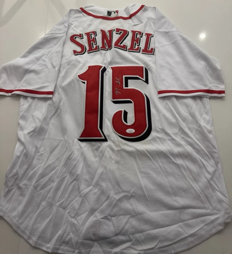 Nick Senzel Cincinnati Reds Autographed Jersey JSA COA